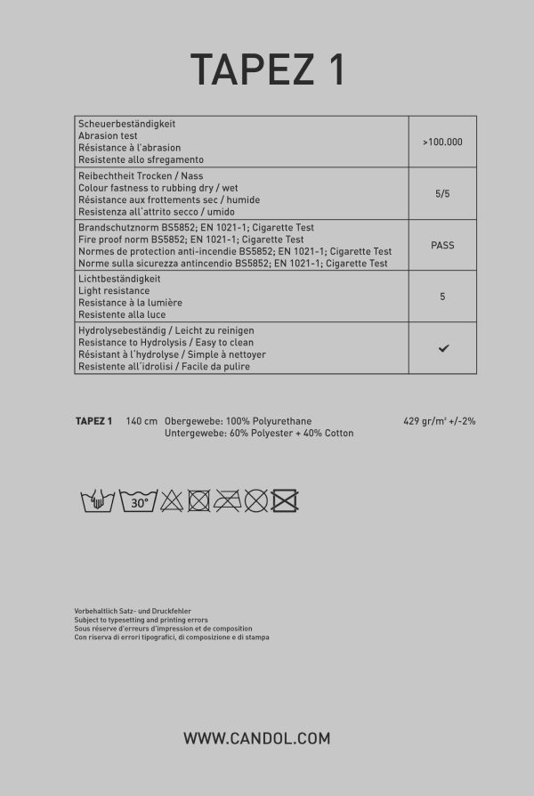 Datasheet Tapez 1