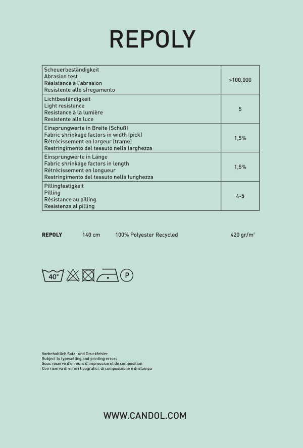 Datenblatt Repoly