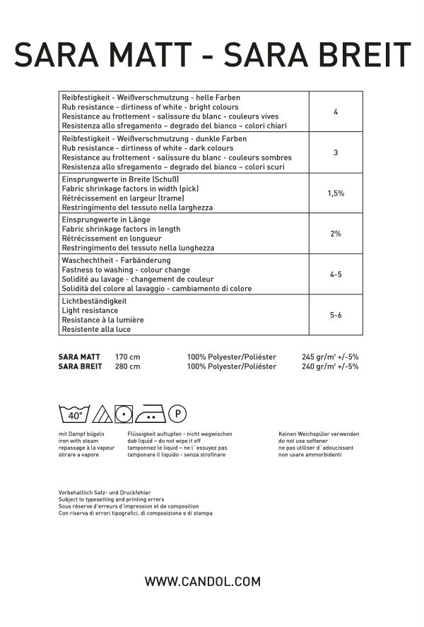 Breitsara matt – Bild 2